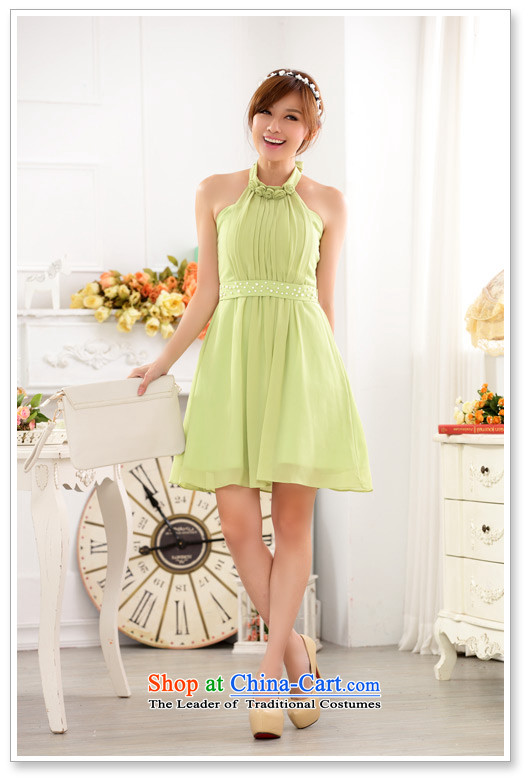 The end of the light (QM) sweet a nail-ju wrapped chest sister skirt chiffon annual large dresses dress code are green fruit JK9917C-1 picture, prices, brand platters! The elections are supplied in the national character of distribution, so action, buy now enjoy more preferential! As soon as possible.
