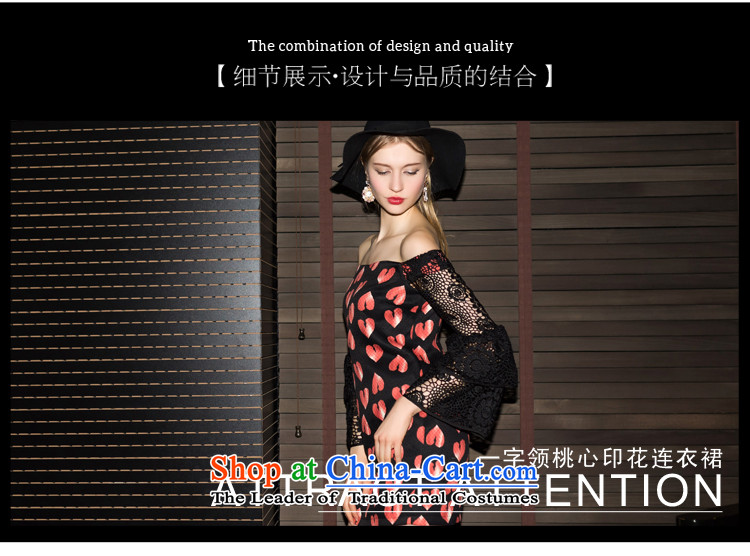 Yi Ge Black Lace Embroidery lire word for long-sleeved mahogany and stamp banquet dress dresses placed at 6,842 M pictures, Cherry Red price, brand platters! The elections are supplied in the national character of distribution, so action, buy now enjoy more preferential! As soon as possible.