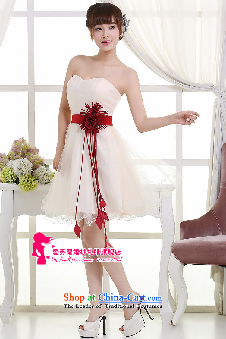 New dress openings offer dress birthday party dress bridesmaid banquet dress White M picture, prices, brand platters! The elections are supplied in the national character of distribution, so action, buy now enjoy more preferential! As soon as possible.