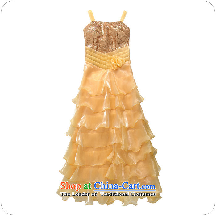 158 Annual Dinner Show and the other States under the auspices of Yingbin Hotel shop skirt cake princess skirt long lifting strap bows dress bridal dresses golden XXL 138-158 for a catty picture, prices, brand platters! The elections are supplied in the national character of distribution, so action, buy now enjoy more preferential! As soon as possible.