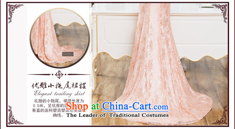 Name of the bride elegant known door dress small trailing dinner service handicraft embroidery lily silk Princess 2211 pink M picture, prices, brand platters! The elections are supplied in the national character of distribution, so action, buy now enjoy more preferential! As soon as possible.