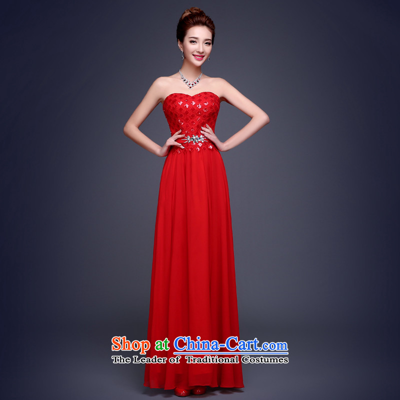 The Republika Srpska divas red bows services bride dresses and chest dress long wedding dress bows services marriages banquet red patterned bows services and chest L to the necklace earrings _