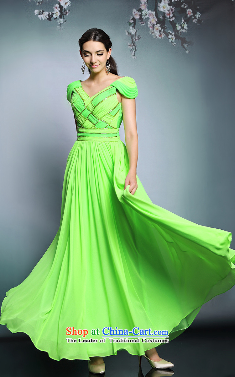 Doris Qi evening dresses long elegant daily gathering dress bridesmaid dress pictures marriage color M brand, prices, picture platters! The elections are supplied in the national character of distribution, so action, buy now enjoy more preferential! As soon as possible.