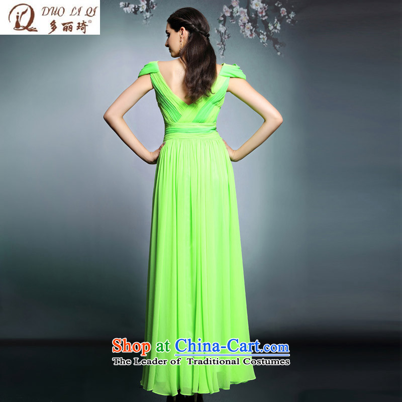 Doris Qi evening dresses long elegant daily gathering dress bridesmaid dress pictures marriage color M, Doris Qi (doris dress) , , , shopping on the Internet