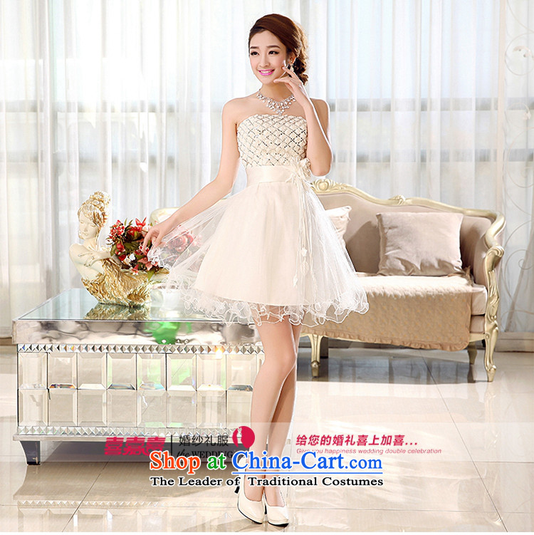 Kaki-hi-won The Princess Bride flowers anointed chest wedding dresses bridesmaid to serve the new 2015 autumn and winter X003 Red L picture, prices, brand platters! The elections are supplied in the national character of distribution, so action, buy now enjoy more preferential! As soon as possible.