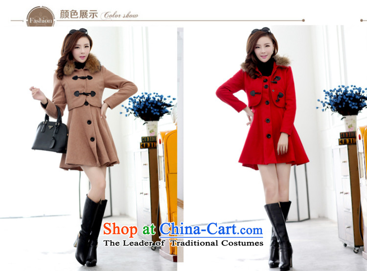Gibez Card Dili 2890# Winter Female dress autumn and winter two kits gross bridal dresses? Replacing a wool coat jacket and color L photo, prices, brand platters! The elections are supplied in the national character of distribution, so action, buy now enjoy more preferential! As soon as possible.