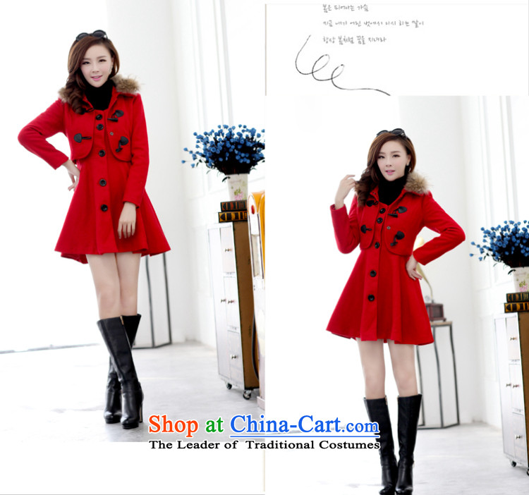 Gibez Card Dili 2890# Winter Female dress autumn and winter two kits gross bridal dresses? Replacing a wool coat jacket and color L photo, prices, brand platters! The elections are supplied in the national character of distribution, so action, buy now enjoy more preferential! As soon as possible.