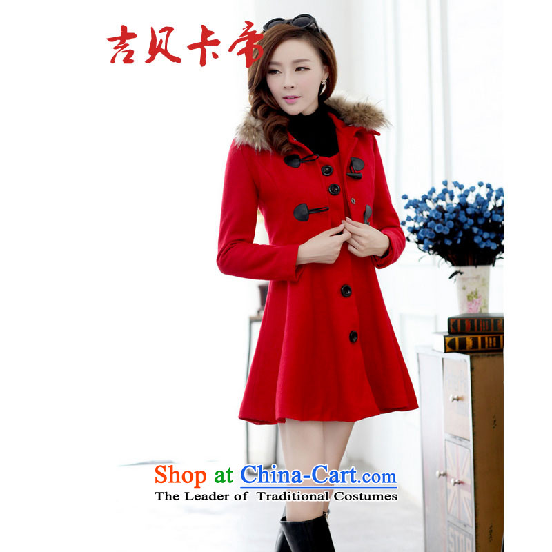 Gibez Card Dili 2890# Winter Female dress autumn and winter two kits gross bridal dresses? Replacing a wool coat jacket and color , L, Gil Bekaa in Dili (JIBEIKADI) , , , shopping on the Internet