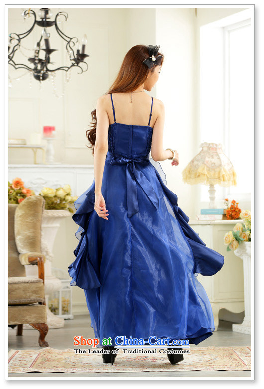 Of the three-dimensional large flower layers of glued to the long evening dresses 2015 Korean New Sweet banquet annual meeting of persons chairing the cake dress skirt 5648 Royal Blue XXXL code picture, prices, brand platters! The elections are supplied in the national character of distribution, so action, buy now enjoy more preferential! As soon as possible.