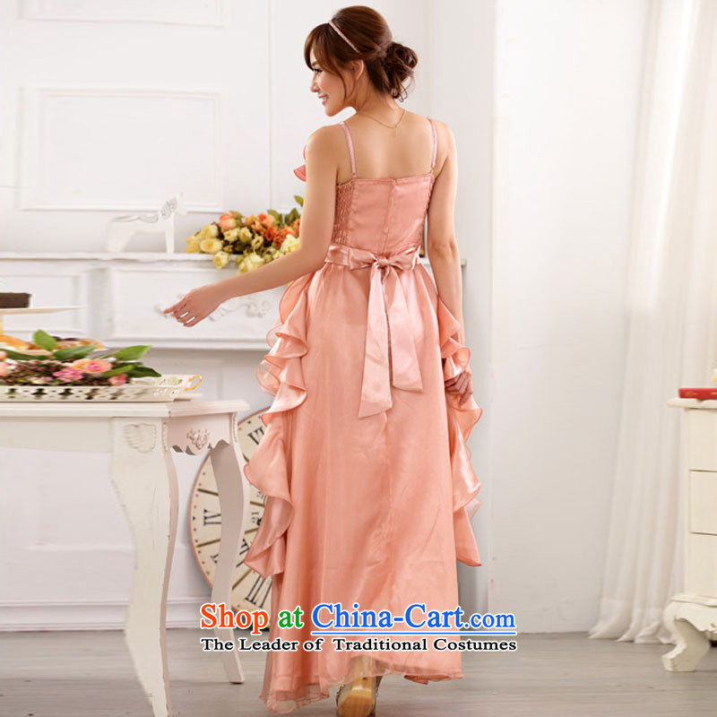 Of the three-dimensional large flower layers of glued to the long evening dresses 2015 Korean New Sweet banquet annual meeting of persons chairing the cake dress skirt 5648 Royal Blue XXXL code, Eiffel glued to the , , , shopping on the Internet