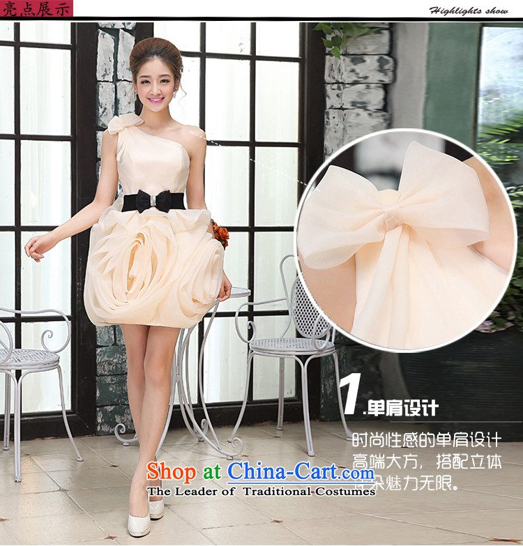 Kaki-hi-won The Princess Bride flowers anointed chest wedding dresses bridesmaid to serve the new 2015 autumn and winter X020 RED XS picture, prices, brand platters! The elections are supplied in the national character of distribution, so action, buy now enjoy more preferential! As soon as possible.