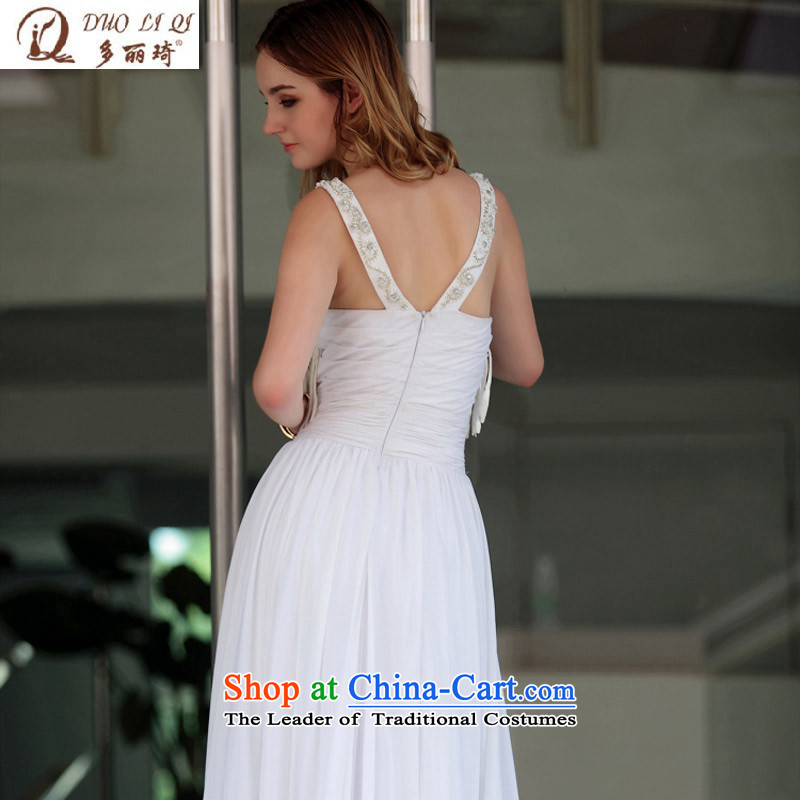 Doris Qi foreign trade dress marriage banquet dress western bridal dresses , White Dress Doris Qi (doris dress) , , , shopping on the Internet