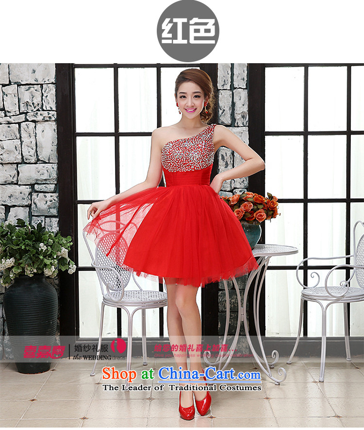 Kaki-hi-won The Princess Bride sexy elegant wedding dresses bridesmaid to serve the new 2015 autumn and winter X013 RED L picture, prices, brand platters! The elections are supplied in the national character of distribution, so action, buy now enjoy more preferential! As soon as possible.