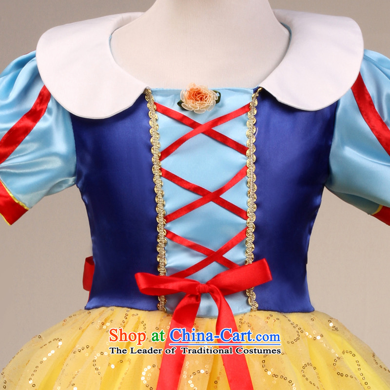 Mslover fairy tale snow white short-sleeved Princess Royal Children dance performances to skirt dress Flower Girls skirt on-chip 12-FD130601 code (3-7 Day Shipping, Scheduled, Lisa (MSLOVER) , , , shopping on the Internet