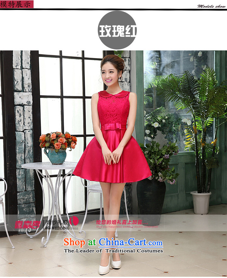Hei Kaki wedding dresses 2015 new Korean autumn and winter and sexy loose bon bon skirt shoulders princess short skirts bridesmaid X007 services red L picture, prices, brand platters! The elections are supplied in the national character of distribution, so action, buy now enjoy more preferential! As soon as possible.