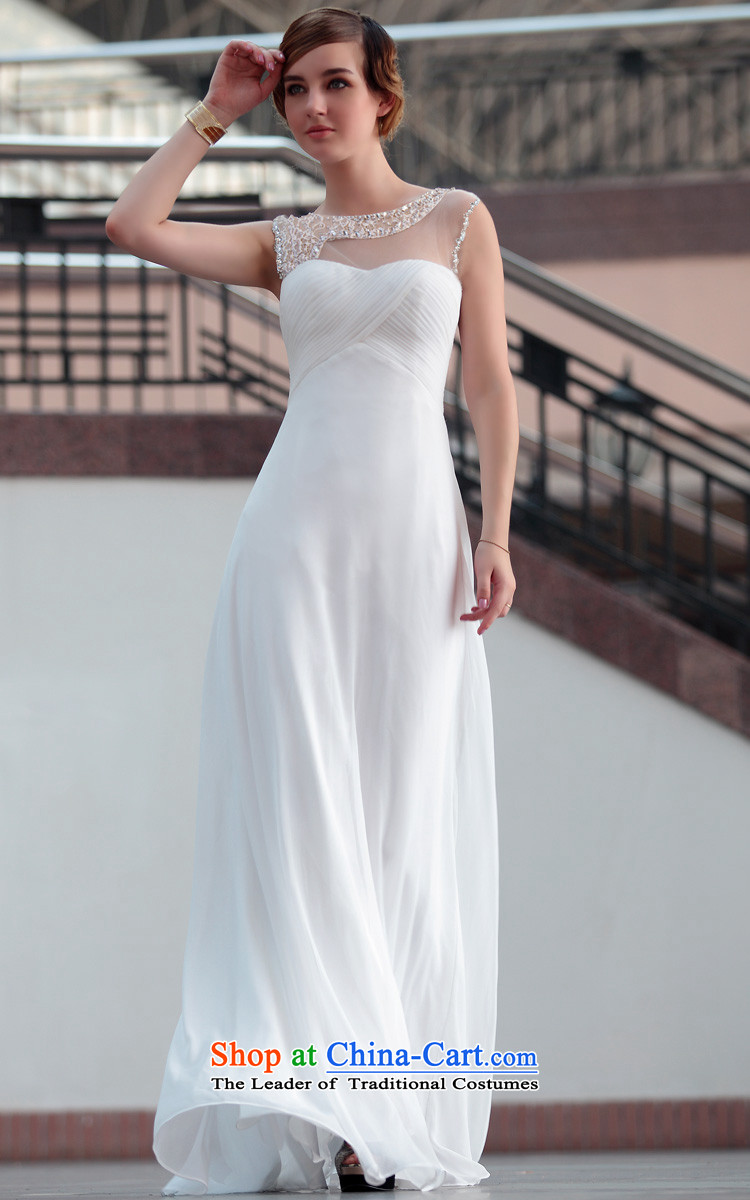 Doris Qi wedding dresses white wedding dress banquet dress evening dresses 30626 White XL Photo, prices, brand platters! The elections are supplied in the national character of distribution, so action, buy now enjoy more preferential! As soon as possible.