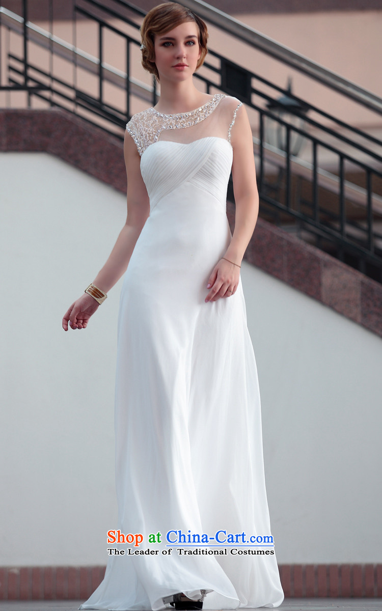 Doris Qi wedding dresses white wedding dress banquet dress evening dresses 30626 White XL Photo, prices, brand platters! The elections are supplied in the national character of distribution, so action, buy now enjoy more preferential! As soon as possible.
