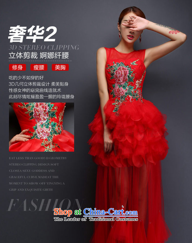 Love of the overcharged by 2015 new dress China wind long embroidery red retro dresses to marry field shoulder and chest two models to wipe the Chest) M 2 feet waist picture, prices, brand platters! The elections are supplied in the national character of distribution, so action, buy now enjoy more preferential! As soon as possible.