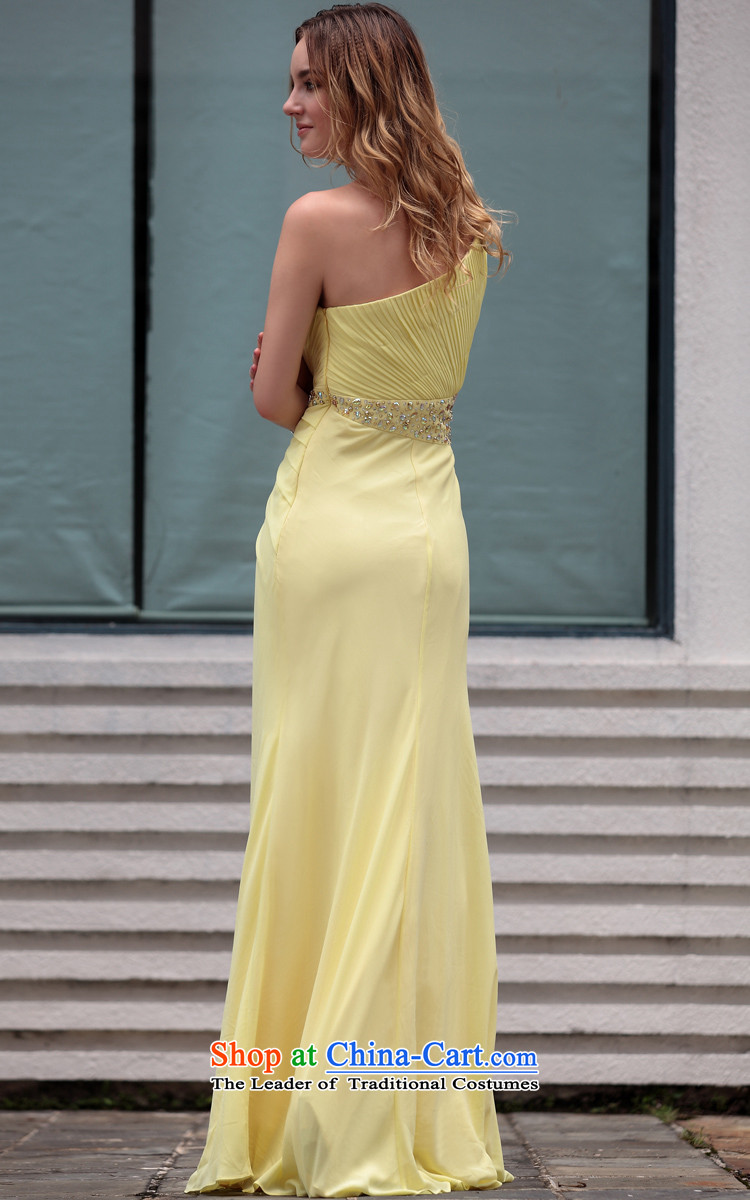 Doris Qi dress reception banquet evening dress wiping the scoops dress wedding dresses Yellow XL Photo, prices, brand platters! The elections are supplied in the national character of distribution, so action, buy now enjoy more preferential! As soon as possible.
