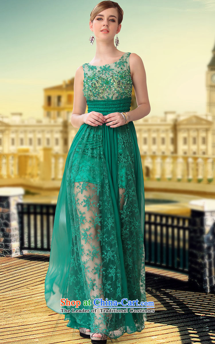 Doris Qi transparent web silk chiffon dress Cyan Party dancing dress 30650 color pictures, XL Photo price, brand platters! The elections are supplied in the national character of distribution, so action, buy now enjoy more preferential! As soon as possible.