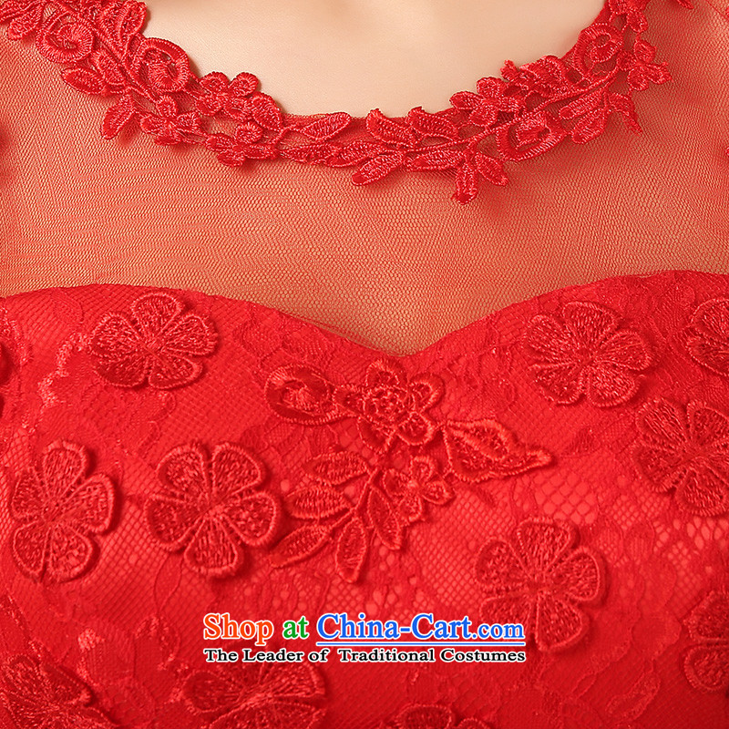 However Service 201 stylish new bride winter lace shoulders bows services red, banquet evening dresses female red XXL(72 Sau San-hour), Nicole Kidman (nicole richie) , , , shopping on the Internet
