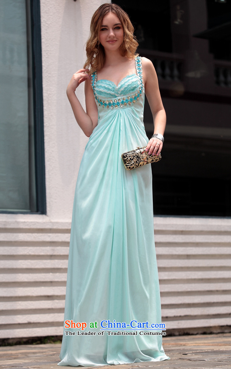Doris Qi evening night ceremony were 306.62 toasting champagne evening dress bridesmaid to Europe and the light blue XL Photo, prices, brand platters! The elections are supplied in the national character of distribution, so action, buy now enjoy more preferential! As soon as possible.