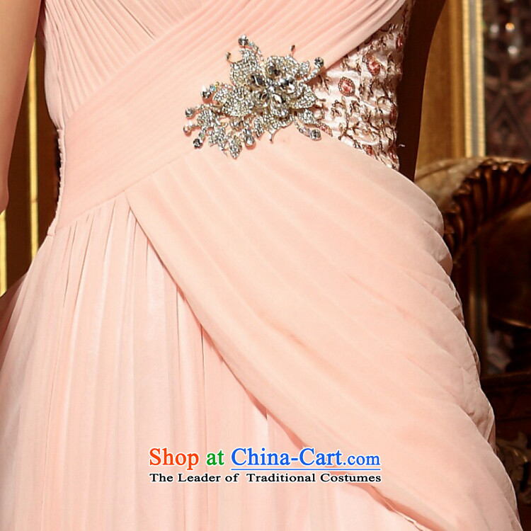 Doris Qi pale pink large Sau San long reception bows dress marriage evening dresses pink XL Photo, prices, brand platters! The elections are supplied in the national character of distribution, so action, buy now enjoy more preferential! As soon as possible.