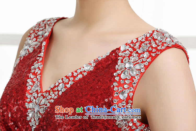 The new wine into gown bridal dresses bridesmaid banquet on long dresses dress banquet dress red XXXL performance picture, prices, brand platters! The elections are supplied in the national character of distribution, so action, buy now enjoy more preferential! As soon as possible.