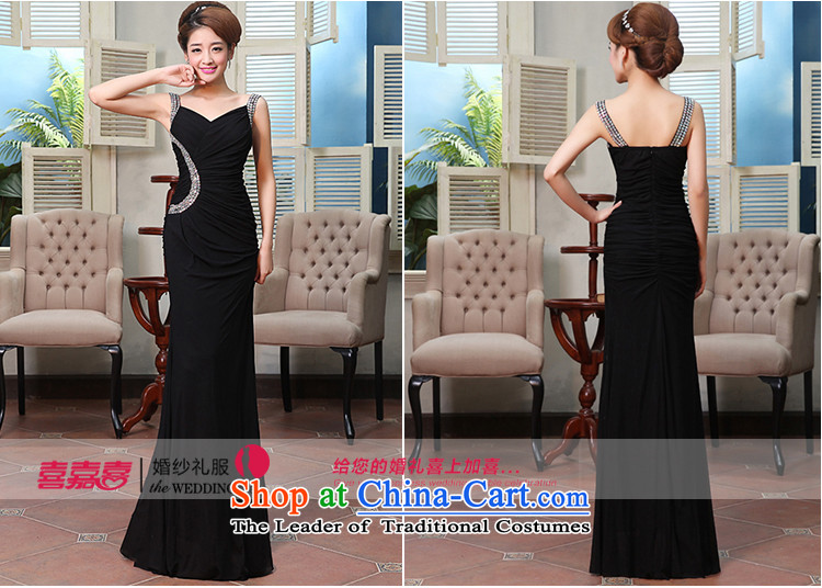 Hei Kaki New 2015 autumn and winter in a variety of colors and sexy charm long banquet bridesmaid services X0005 SKYBLUE L picture, prices, brand platters! The elections are supplied in the national character of distribution, so action, buy now enjoy more preferential! As soon as possible.