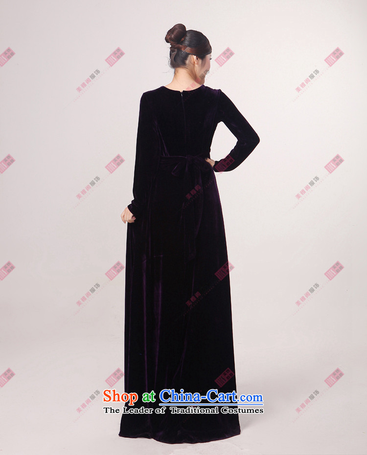 Charlene Choi Ling wine red velour will long-sleeved chorus winter clothing choral clothing choral conductor services custom black XXL picture, prices, brand platters! The elections are supplied in the national character of distribution, so action, buy now enjoy more preferential! As soon as possible.