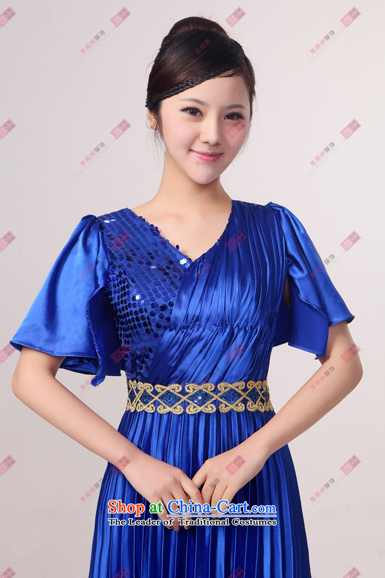 Charlene Choi Ling new round-neck collar long serving choral bubble cuff chorus girl long college students serving choral clothing custom White XL Photo, prices, brand platters! The elections are supplied in the national character of distribution, so action, buy now enjoy more preferential! As soon as possible.
