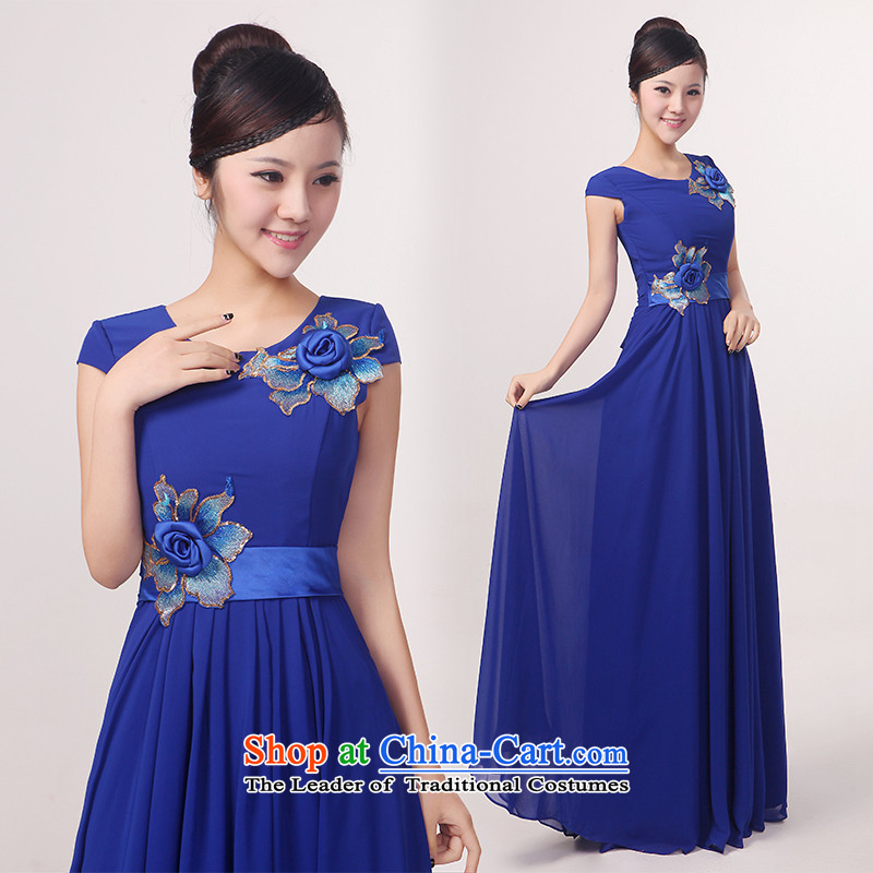 Charlene Choi Ling China Wind Flower large choirs manually services chorus girl long college students serving choral clothing custom white L, Charlene Choi Spirit (yanling) , , , shopping on the Internet