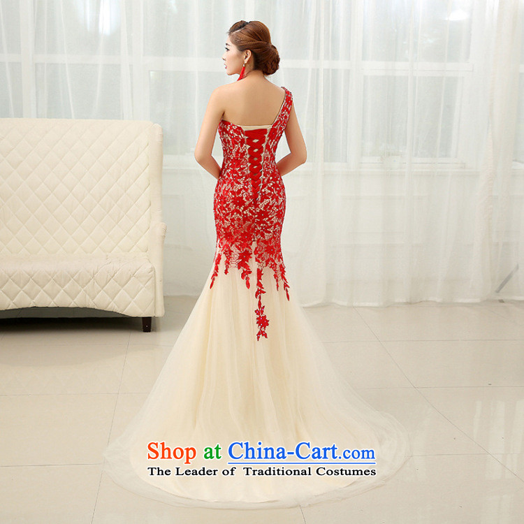 2015 Marriage bows to shoulder a crowsfoot dress Korean new strap evening dress thin LF264 Sau San video L pictures, prices, brand platters! The elections are supplied in the national character of distribution, so action, buy now enjoy more preferential! As soon as possible.