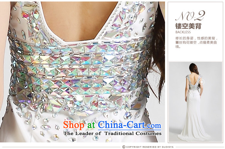 158 multimedia evening dresses Company Annual Meeting banquet dress long moderator show Sau San evening dresses long skirt white S picture, prices, brand platters! The elections are supplied in the national character of distribution, so action, buy now enjoy more preferential! As soon as possible.