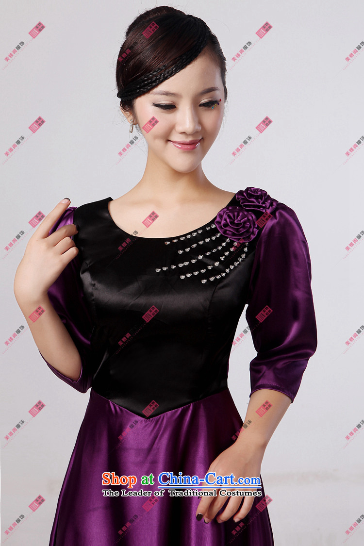 Charlene Choi Ling new choral service long-sleeved long chorus services choral clothing female Ms. long skirt Stage Costume custom XXXL picture, prices, brand platters! The elections are supplied in the national character of distribution, so action, buy now enjoy more preferential! As soon as possible.