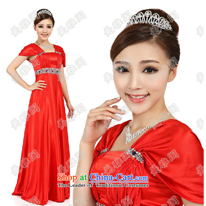 Charlene Choi Ling choral clothing long skirt chorus girl brides wedding dress in serving the elderly services , L, Yeon chorus spirit (yanling) , , , shopping on the Internet