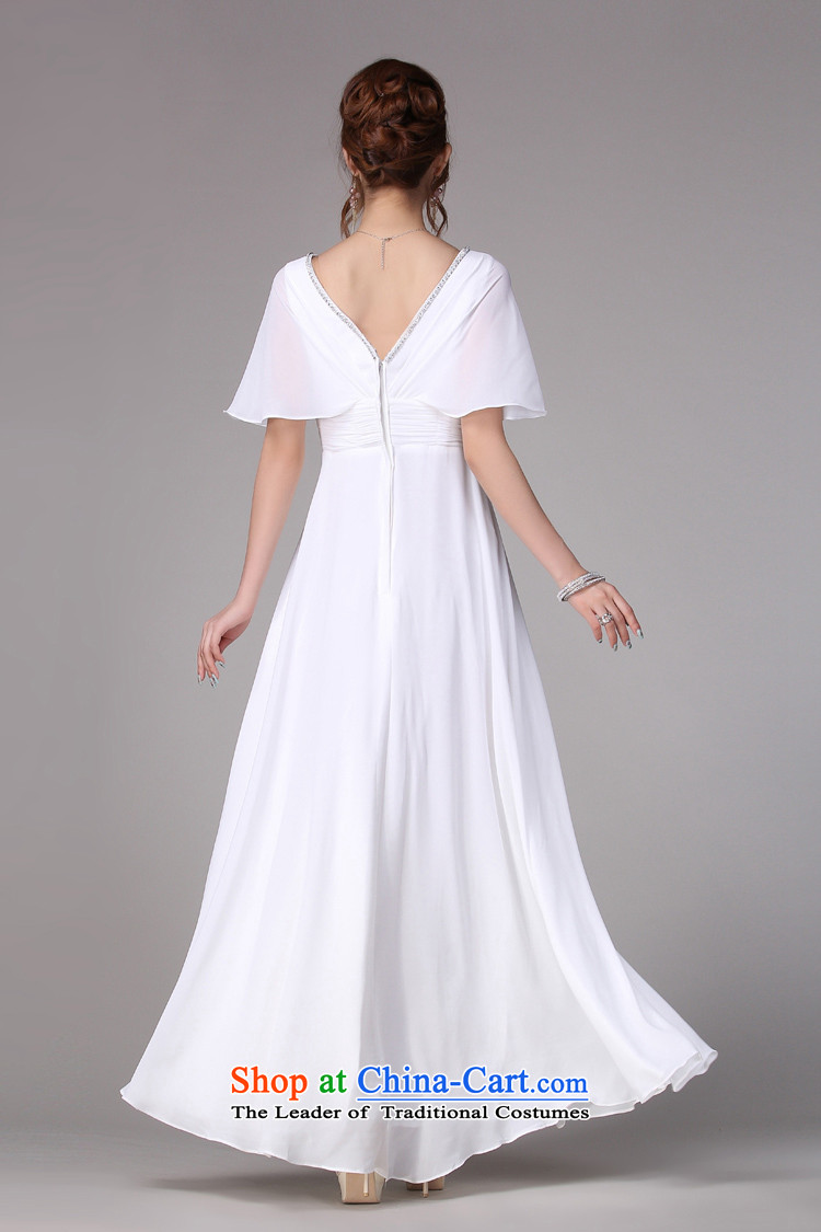 Charlene Choi Ling long white, under the auspices of the costumes chorus clothing command service marriages bows dress XXL picture, prices, brand platters! The elections are supplied in the national character of distribution, so action, buy now enjoy more preferential! As soon as possible.