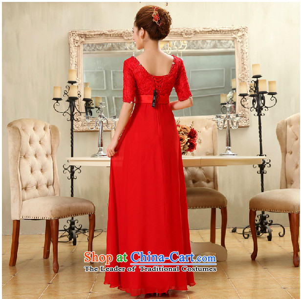 Charlene Choi Ling marriages bows long high-lumbar evening dresses female new spring 2014 lace in cuff red pregnant women dress XXL picture, prices, brand platters! The elections are supplied in the national character of distribution, so action, buy now enjoy more preferential! As soon as possible.