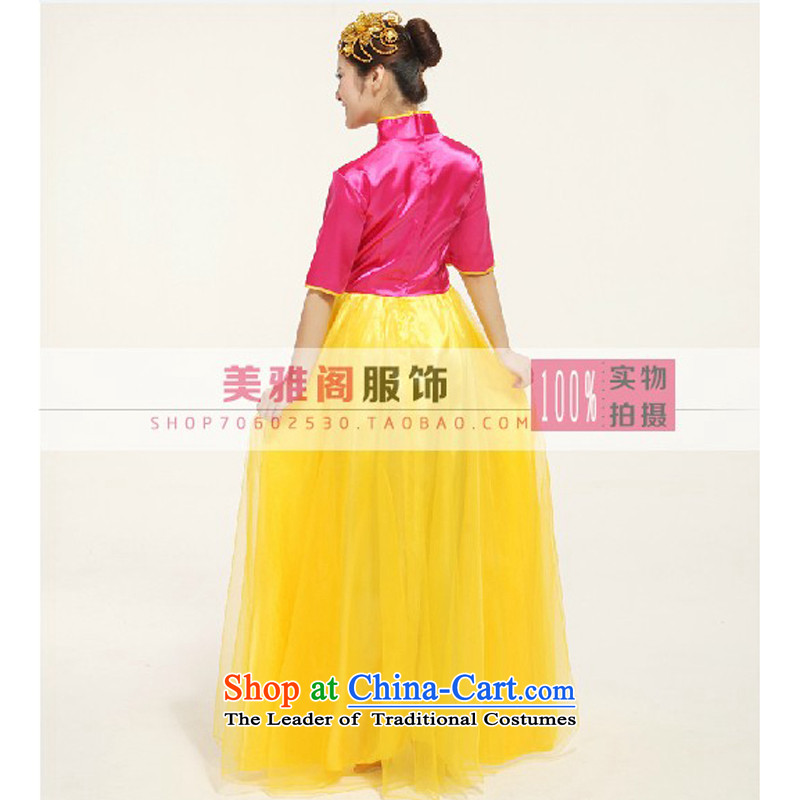 Charlene Choi Ling Ms. offer long skirt large folk dance show apparel chorus serving evening dresses Foutune of video thin M, Charlene Choi Spirit (yanling) , , , shopping on the Internet