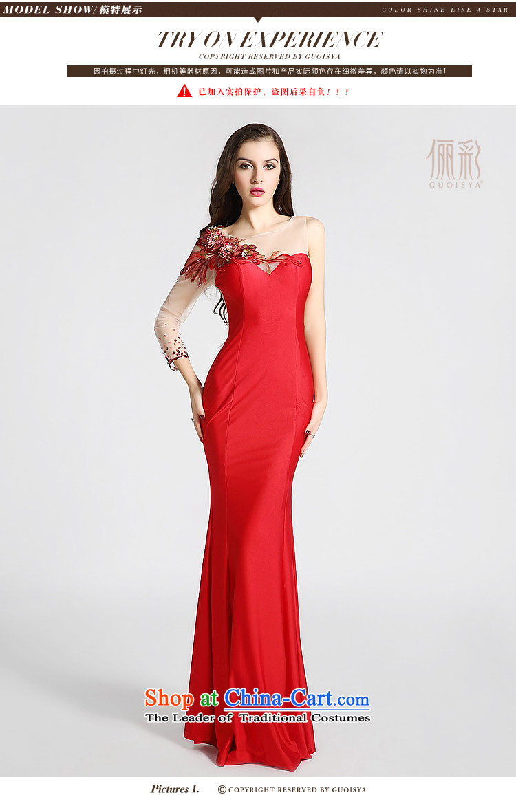 158 multimedia evening dresses annual banquet crowsfoot dress long serving evening drink bridal dresses long skirt RED M picture, prices, brand platters! The elections are supplied in the national character of distribution, so action, buy now enjoy more preferential! As soon as possible.