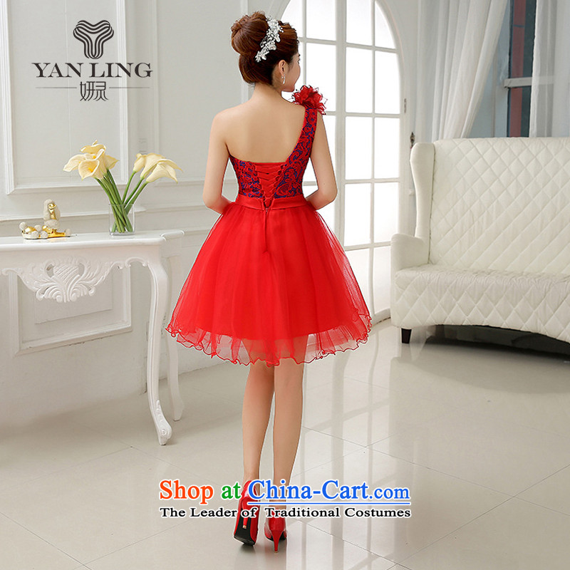 2015 new water-soluble lace canopies canopies yarn Beveled Shoulder bride services Autumn Show bows LF183 RED XL, Charlene Choi spirit has been pressed shopping on the Internet