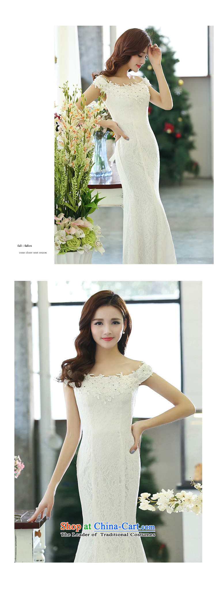 Cover Story 2015 new minimalist slotted shoulder crowsfoot video thin bride wedding dress bride to align the bows of the Sau San dinner dress with women white L picture, prices, brand platters! The elections are supplied in the national character of distribution, so action, buy now enjoy more preferential! As soon as possible.