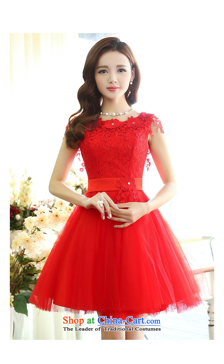 Cover Story 2015 Korean three-dimensional flower-married women back inside the skirt back door bows dress skirt wedding dress bridesmaid female red XL Photo, prices, brand platters! The elections are supplied in the national character of distribution, so action, buy now enjoy more preferential! As soon as possible.