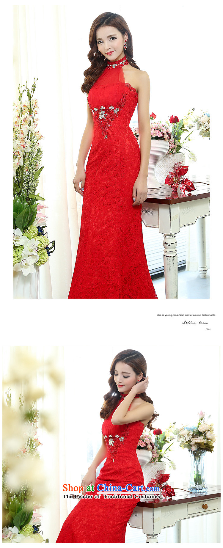 Cover Story 2015 Back evening dress the new bride dress bows dresses temperament brides with annual wedding dresses, under the auspices of long red XL Photo, prices, brand platters! The elections are supplied in the national character of distribution, so action, buy now enjoy more preferential! As soon as possible.