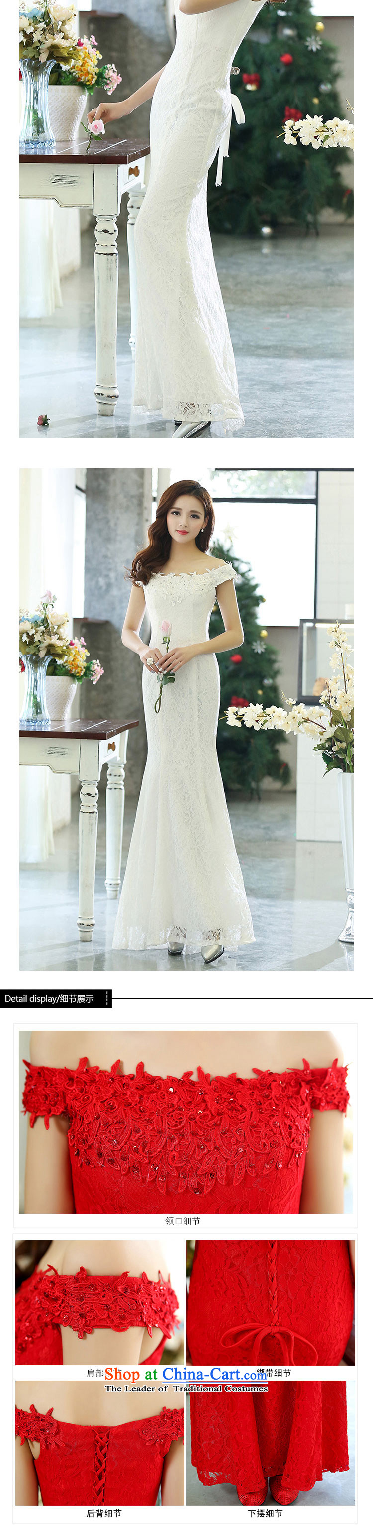 Mei Lin Shing 2015 new Korean fashion Sau San dress marriages long drink service banquet moderator evening dresses red L picture, prices, brand platters! The elections are supplied in the national character of distribution, so action, buy now enjoy more preferential! As soon as possible.