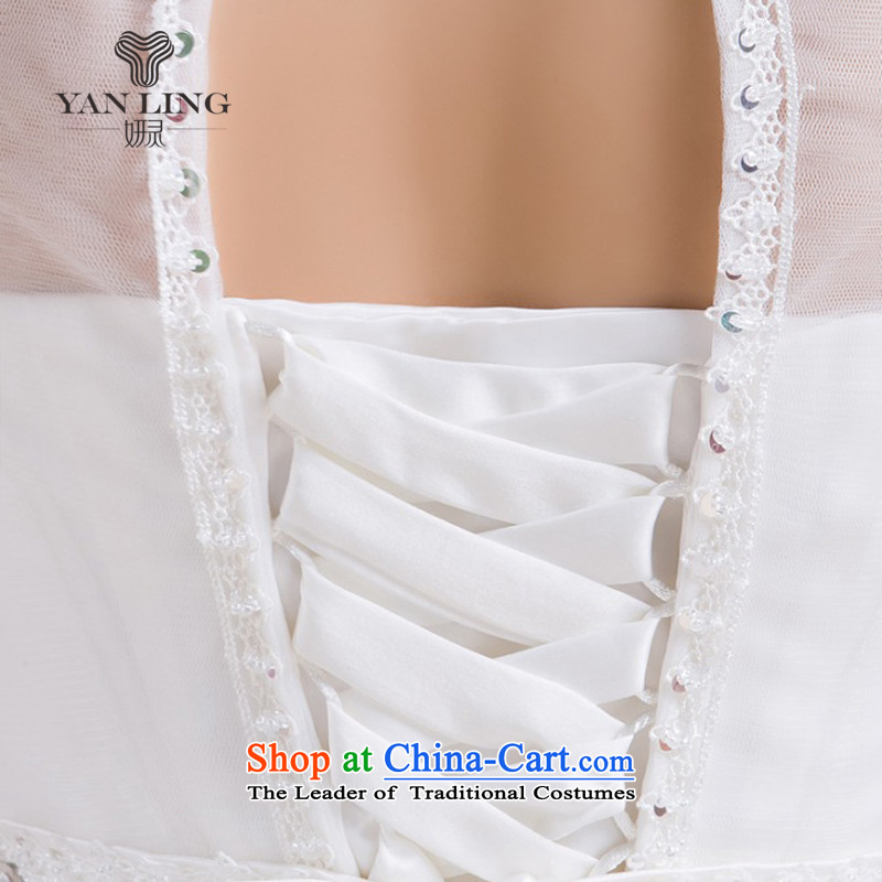 2015 new anointed chest engraving a shoulder stylish skirt field small dress bridesmaid services white s, Charlene Choi spirit has been pressed shopping on the Internet