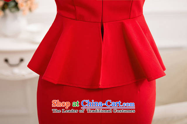 Gibez card in Dili, long-sleeved elegant spring 2015 Sau San, forming the gift of the Korean version of service skirt marriage Red Dress Female Red L picture, prices, brand platters! The elections are supplied in the national character of distribution, so action, buy now enjoy more preferential! As soon as possible.