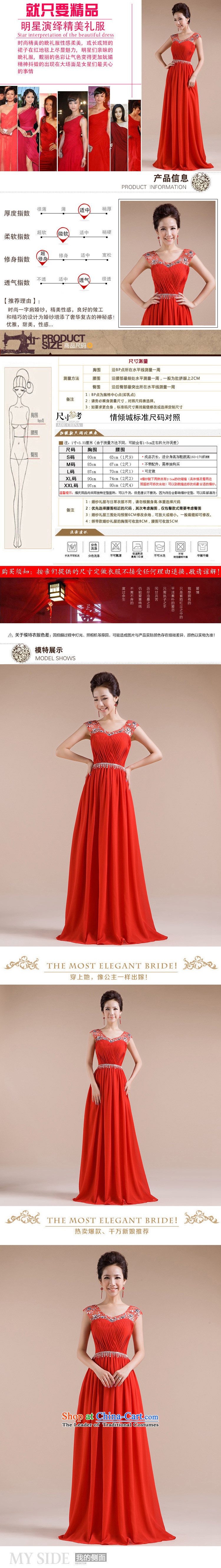 2015 new marriages of evening dresses bows chief wedding dresses LF1003 CHIFFON RED M picture, prices, brand platters! The elections are supplied in the national character of distribution, so action, buy now enjoy more preferential! As soon as possible.