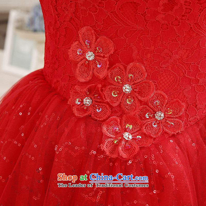 The knot true love bride bows services 2014 new red wedding dress skirt shoulders short, wedding dresses banquet dinner dress winter red anointed chest XL, Chengjia True Love , , , shopping on the Internet