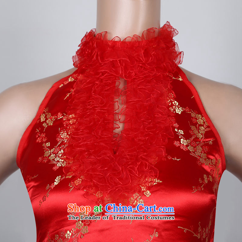 In accordance with the hip retro qipao dance performances to welcome consultative wind up dress bar sexy female singers performances of M in red ds code, in accordance with the hip.... dance shopping on the Internet